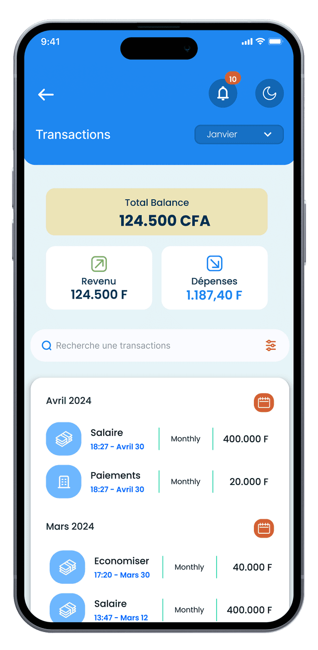 Capture d'écran de l'application 3